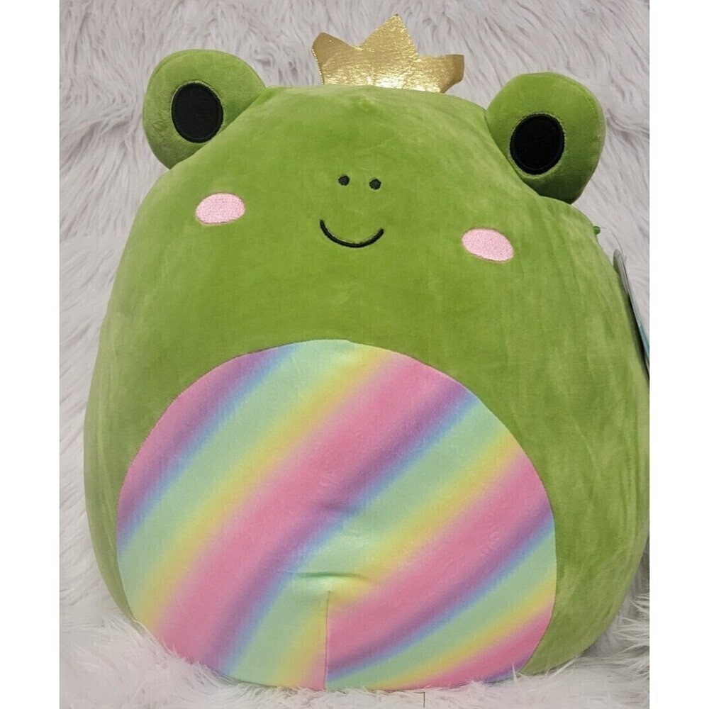 Kellytoy Squishmallow Jumbo 16 Inch Brand New Doxel The Frog with Fresh Tag